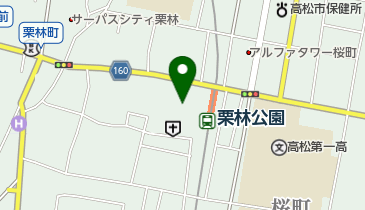 栗林病院 トイレの地図画像