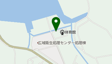 亀水運動センター体育館 トイレの地図画像