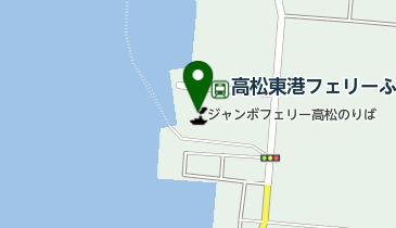 ジャンボフェリー高松待合所 トイレの地図画像