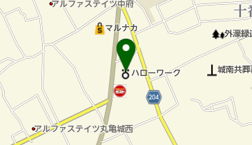 ハローワーク丸亀 トイレの地図画像