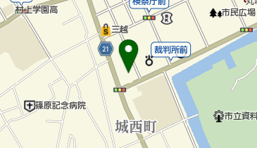 丸亀郵便局 トイレの地図画像