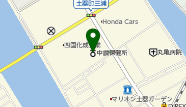 香川県中讃保健福祉事務所 トイレの地図画像