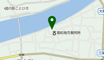 高松地方裁判所 観音寺支部 トイレの地図画像