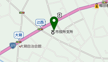 観音寺市 大原野支所 トイレの地図画像