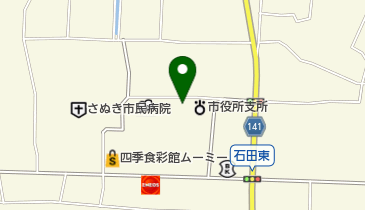 さぬき市役所 寒川支所 トイレの地図画像