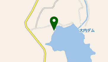 大内ダム公園 トイレの地図画像
