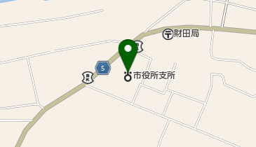 三豊市役所 財田支所 トイレの地図画像