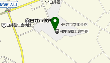 白井市立図書館 トイレの地図画像