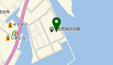 土庄町総合会館 トイレの地図画像