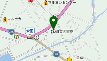 小豆島町立図書館 トイレの地図画像