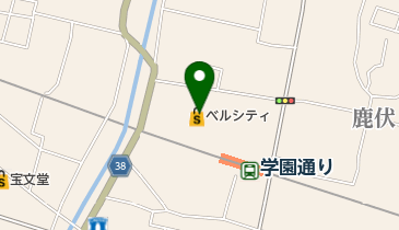 ベルシティ トイレの地図画像