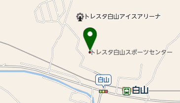 トレスタ白山 トイレの地図画像