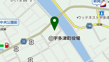 宇多津町役場保健センター トイレの地図画像