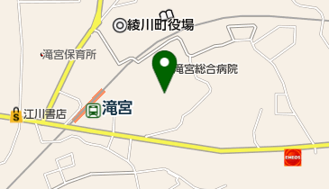 滝宮総合病院 トイレの地図画像