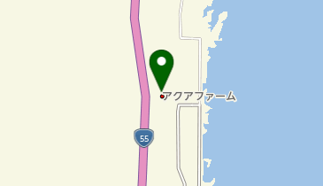 室戸海洋深層水アクアファーム トイレの地図画像