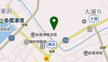 多度津町役場 町民会館 トイレの地図画像