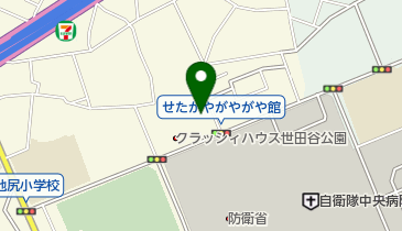 池尻地区会館 がやがや館 トイレの地図画像