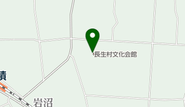 長生村文化会館 トイレの地図画像