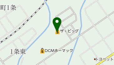 ザ・ビッグ 岩見沢店 トイレの地図画像