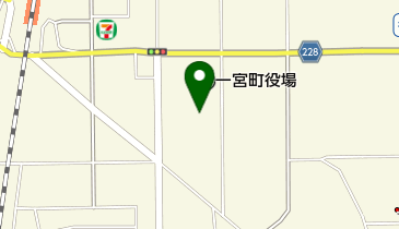 一宮町中央公民館 トイレの地図画像