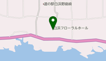 白浜町フローラルホール トイレの地図画像