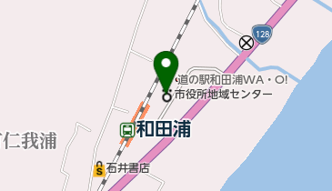 和田町コミュニティセンター トイレの地図画像