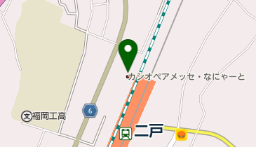 カシオペアメッセ なにゃーと トイレの地図画像