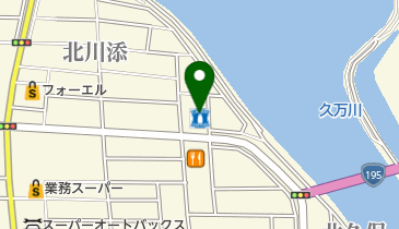ローソン 高知北久保店 トイレの地図画像
