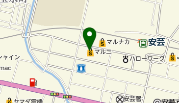 ホームセンターマルニ 安芸店 トイレの地図画像