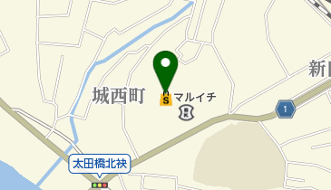 マルイチスーパーマーケット 城西店 トイレの地図画像