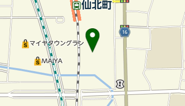 仙北地区活動センター トイレの地図画像