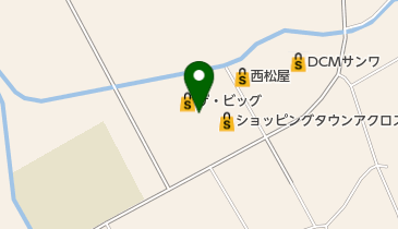 ザ・ビッグ 大館南店 トイレの地図画像