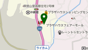 プラザハウスショッピングセンター トイレの地図画像