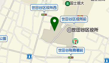 世田谷区世田谷総合支所 トイレの地図画像