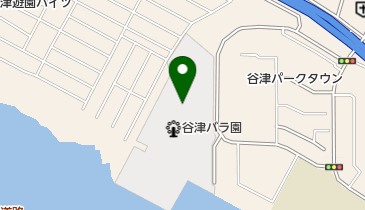 谷津バラ園 トイレの地図画像