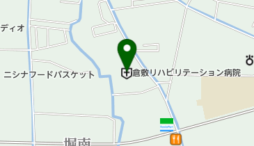 倉敷リハビリテーション病院 トイレの地図画像