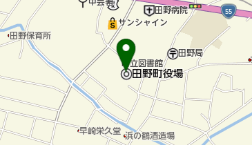 道の駅 田野駅屋 トイレの地図画像