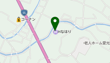 ホテルなはり トイレの地図画像