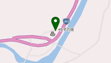 北川村温泉 ゆずの宿 トイレの地図画像