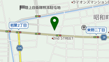 ローソン 熊本秋津新町店 トイレの地図画像
