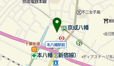 京成電鉄本社 トイレの地図画像