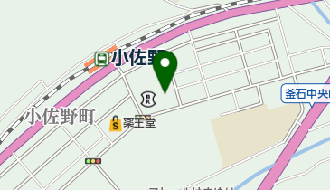 釜石市立図書館 トイレの地図画像