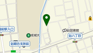 祖師谷3丁目公園 トイレの地図画像