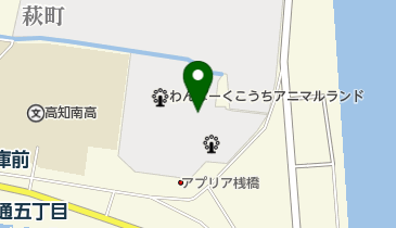 わんぱーくこうち 管理棟 トイレの地図画像