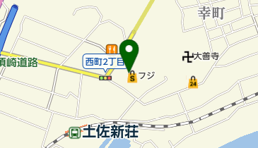 フジ 須崎店 1F トイレの地図画像