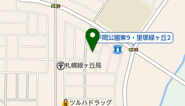 里塚緑ヶ丘かたらい公園 トイレの地図画像