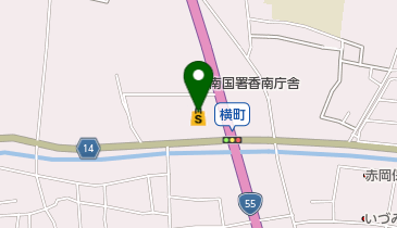 よどやドラッグ 香南店 トイレの地図画像