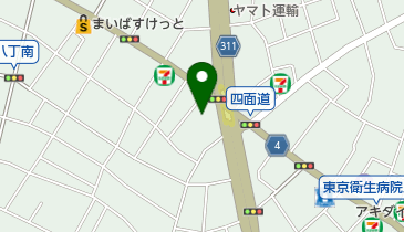 城西病院 トイレの地図画像
