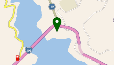 奥物部ふるさと物産館 トイレの地図画像