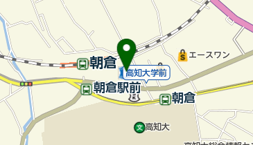 ローソン 高知朝倉駅前店 トイレの地図画像